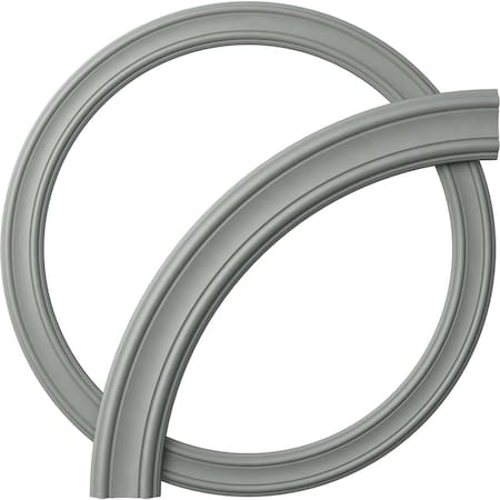 Ekena Millwork 36 1/2-in. OD x 30 1/4-in. ID x 3 1/8-in. W x 3/4-in. P Pierced Ceiling Ring Kit CRK35PI